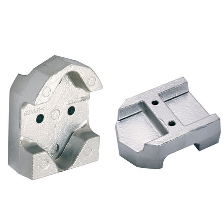 TECNOSEAL Tecnoseal Gimbal Block Anode - Aluminum 00806BISAL